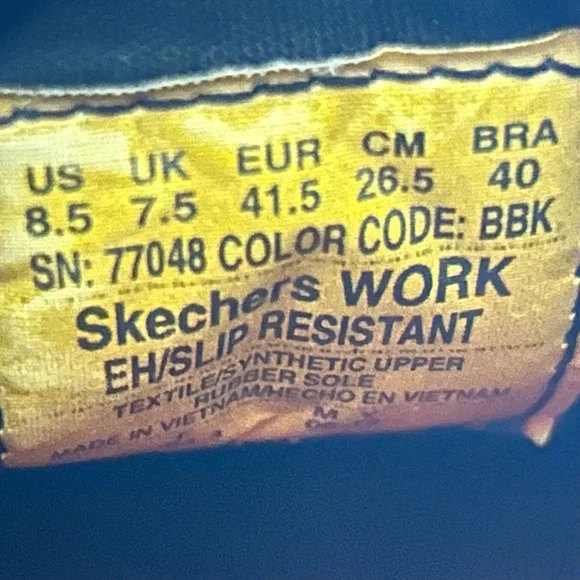 Skechers Mens Work Relax Fit: Flex Advantage Slip Resistant Sneaker Shoes SZ 8.5 - Picture 11 of 11